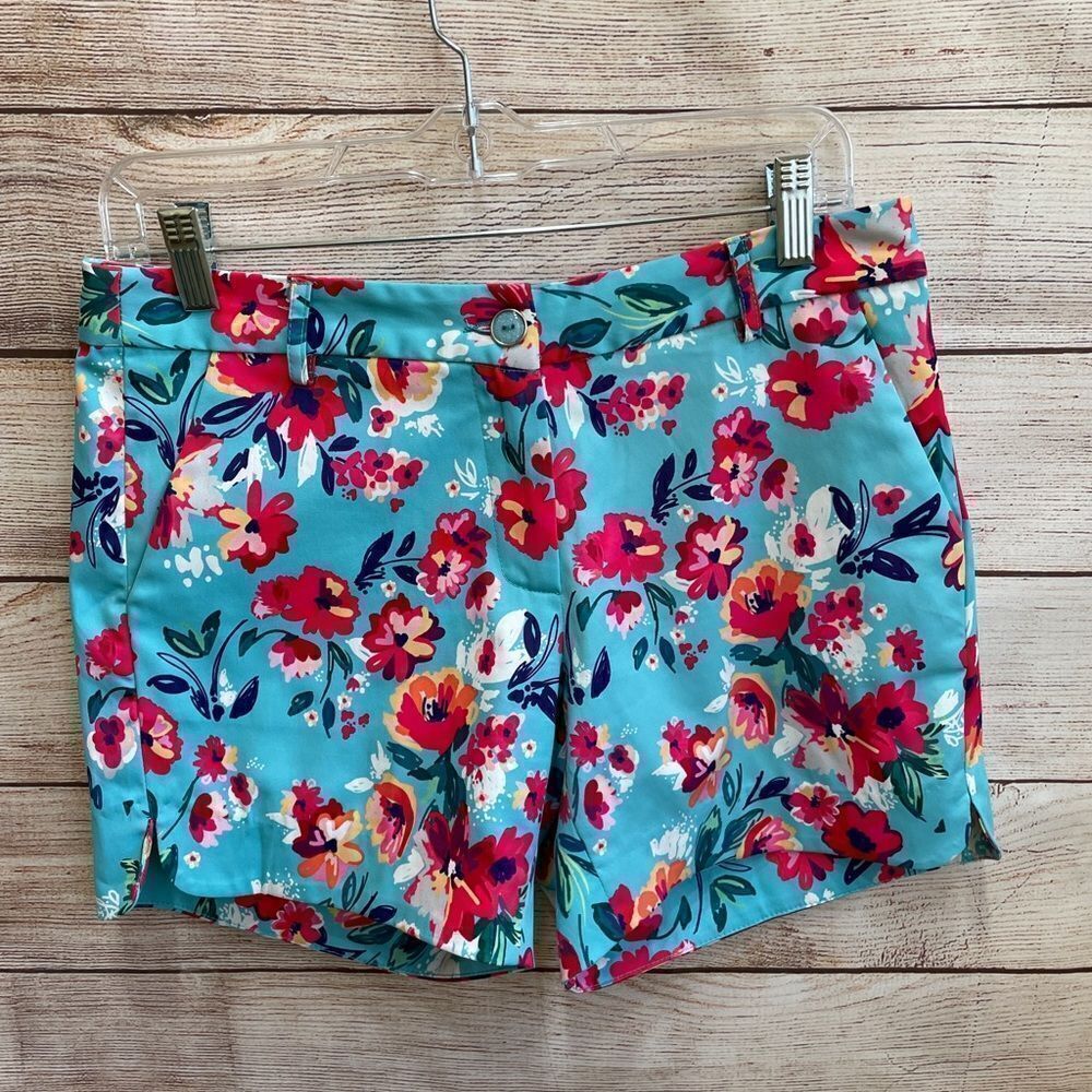 NEW WITHOUT TAGS JADE‎ MELODY TAM SHORTS IN FLORAL PRINT